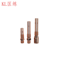 匡练二保焊连接杆导电嘴座350A黄铜加厚-外丝-350A紫铜加厚-外丝