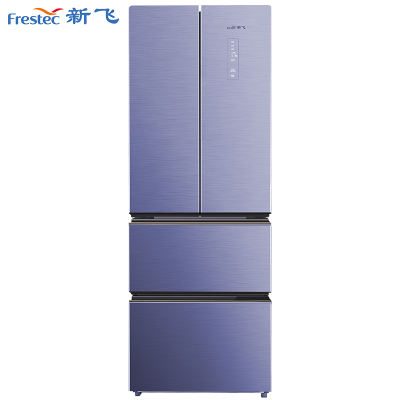 新飞(Frestec)法式四门BCD-339WGV8EM-2 PES+三重除菌 变频一级 风冷无霜339升多门冰箱