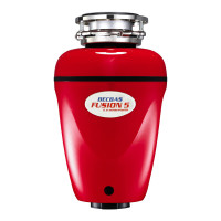 [苏宁实体店同款]贝克巴斯(BECBAS)垃圾处理器厨房厨余粉碎机磁感应开关 红色 F5emc