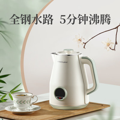荣事达(Royalstar)烧水壶电热水壶304不锈钢1.8L暖水壶1500W大功率家用防烫RS-KT18P
