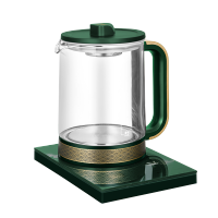 荣事达(Royalstar)养生壶煮茶器煮茶壶多功能电水壶烧水壶电热水壶茶壶玻璃水壶YSH12A01绿