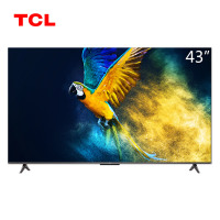 TCL电视 43V6E 43英寸 全高清 护眼防蓝光 金属全面屏 液晶网络智能平板电视机