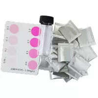 博銎化工(BQHG)水质快速检测试剂盒BQHG-铝0-0.20mg/L 盒