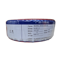 廷穗 铜芯聚氯乙烯绝缘阻燃软电缆 ZR-BVR-1.5 450/750V 卷(红色)