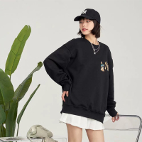 [可扫码识别]MLB 正品兔子卫衣宽松百搭男女同款秋冬新款圆领上衣时尚