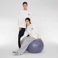 [可扫码识别]MLB 正品卫衣2023秋季新款后背复古老花圆领卫衣宽松百搭男女