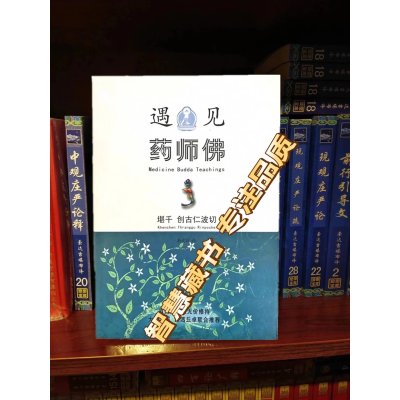 遇见药师佛 16开本 创古仁波切 **延寿之无价修持 大宝法王和佩玛邱卓联合推荐