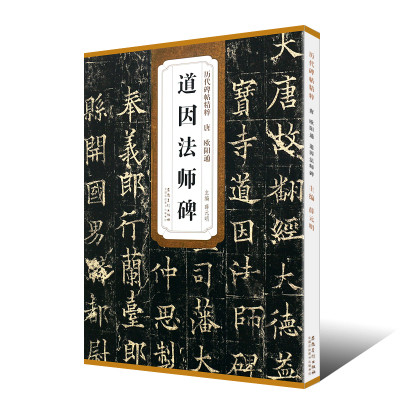 欧阳通道因法师碑楷书碑帖书法练字帖历代碑帖精粹安徽美术出版社