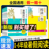 2024木头马暑假读写辅导阅读小卷A版上册B版下册一二三四五六年级上下册小学阅读理解专项训练书语文人部编教版活页检测同步