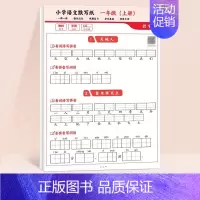 [一年级上册]小学语文默写纸 [正版]看图写话一年级二年级练字帖小学生字帖每日一练上册下册专项训练语文人教版儿童楷书提高