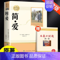 简爱[人教版] [正版]儒林外史和简爱原著无删减人教版格列佛游记我是猫契诃夫短篇小说选九年级下册课外阅读书籍必读名著书人