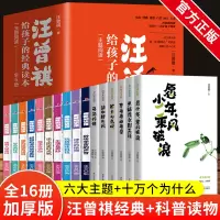 正版 汪曾祺给孩子的经典读本全16册 孩子提升写作力愿少年乘风破浪东看看西看看故乡的鸟呵动和静的风书简传情6大主题阅读8