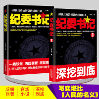 全2册政商官场小说 纪委书记1+2 罗晓正版书籍书黄金手罗晓作品 堪比追问人民的名义反腐纪实文学小说具政治智慧的反腐