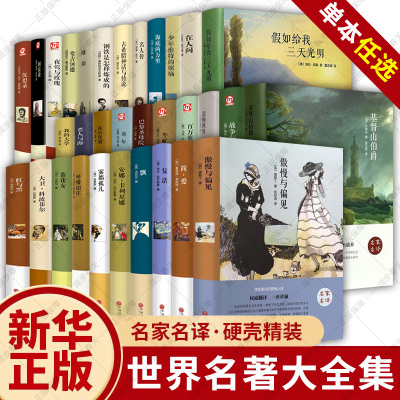 [硬壳精装]世界十大名著全套正版原着巴黎圣母院飘傲慢与偏见悲惨世界战争与和平外国经典文学小说书籍青少年学生版书排行榜