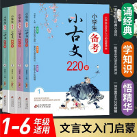 小学考小古文220课全套4册含100课200篇上册下册走进小古文阅读与训练文言文启蒙读本小学必背一二三四五六年级课外书古