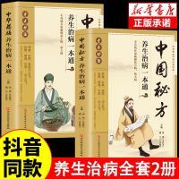 抖音同款]中华药膳+中国秘方养生治病一本通正版 中国民间密方大全秘方经验方药材食材方剂学处方秘方大全中医养生书家庭养生M