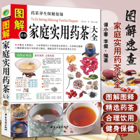 正版 图解速查家庭实用药茶大全 药茶养生保健集锦 集合茶经本草纲目药茶养生文化 家庭饮食 食疗书 中医保健书籍 中医药膳