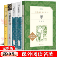 高一课外书籍 高中生全套5册大卫科波菲尔+巴黎圣母院+巴金的家+论语全集完整版译注全注全译 高中生课外阅读文学名著