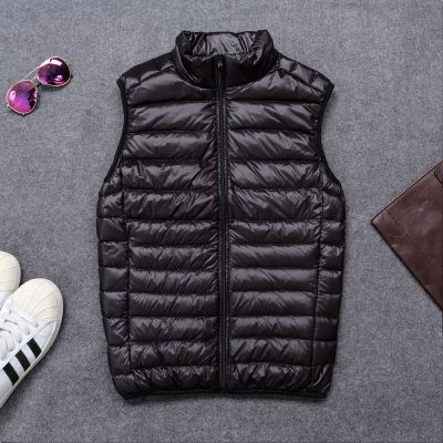 棉马甲男秋冬大码加厚保暖背心爸爸装中老年服内胆马夹