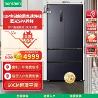 容声(Ronshen)IDP双净503pro升级款法式多门一级变频超薄嵌入星宇灰冰箱BCD-503WD15MPQLA