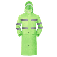 鲸轩 LTX27 均码 连体式雨衣(计价单位:件)荧光绿色