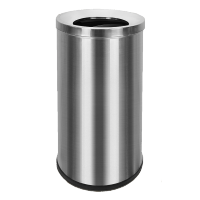 直投加厚不锈钢垃圾桶830*480mm/个