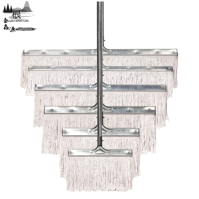 根泰鑫源纯白棉线宽头拖把120CM/把