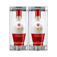 五粮液(WULIANGYE) 1618 浓香型白酒 52度 500ml*2 双瓶装(送礼 含礼品袋)