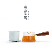 南山先生 东篱日式茶具套装家用小套礼盒侧把茶壶干泡客厅功夫茶具