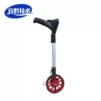宜黔技术 手推式数显大轮测距仪 轮径32cm 台