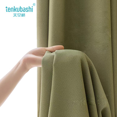 天空桥 棉麻窗帘 定制 平方米