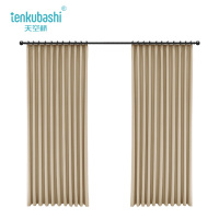 天空桥 黑金遮光窗帘 定制 平方米