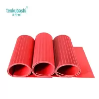 天空桥 绝缘地垫 红色条纹3mm*1m*10m 卷