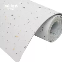 天空桥 PVC地板革 白色大理石2.0mm 平方米