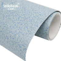 天空桥 PVC地板革 灰蓝碎石纹2.0mm含安装 平方米
