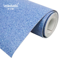 天空桥 阻燃地板 深蓝碎石纹2.0mm 平方米