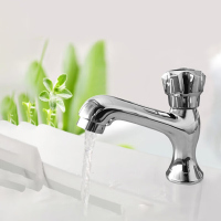 九牧(JOMOO)卫浴水龙头家用洗脸盆单冷水龙头起泡水洗手盆水龙头76018