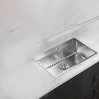 九牧(JOMOO)手工厨房水槽冷热水龙头套装不锈钢洗碗槽水池菜盆洗菜盆单槽