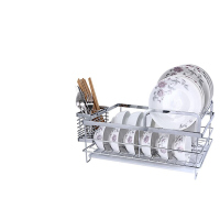 九牧(JOMOO)卫浴沥水架厨房碗碟架厨房不锈钢加厚漏水纳碗碟架拉篮网架