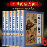 中华民俗大观 精装全6册 礼仪文化 中华民俗礼仪对联大全 传统衣食住行民俗 服饰的文化内涵 居住民俗