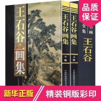 王石谷画集 中国书画名家全集 16开全套2册 铜版纸彩色印刷 王石谷绘画作品集 正版书籍