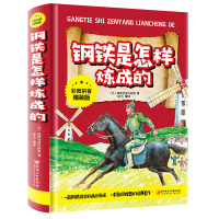 注音版 钢铁是怎样炼成的 彩图拼音精装版儿童文学书籍世界名著正版小学生课外书籍阅读名著经典文学名著书