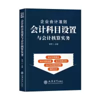 2022版企业会计准则 会计科目设置与会计核算实务会计科目解读会计科目设置会计核算实务会计科目账务处理案