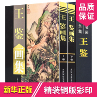 王鉴画集全2册16开精装铜版纸彩印 中国书画名家全集系列 中国民族摄影出版社全新正版 书籍