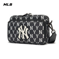 MLB韩国代购 男女情侣斜挎包复古老花休闲单肩包百搭通勤夏季CRS01