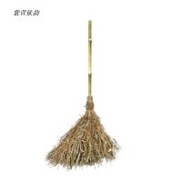紫萱依韵 户外竹扫把 小号竹柄扫把1.3斤 1把