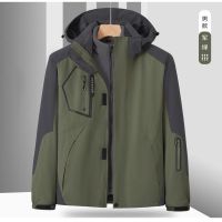 精萱亿品新款三合一抓绒冲锋衣男女防水防风两件套户外服支持团购