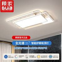 顾家客厅灯现代简约大气主卧灯温馨浪漫led吸顶灯灯具套餐全屋