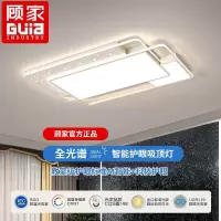 顾家客厅灯现代简约大气主卧灯温馨浪漫led吸顶灯灯具套餐全屋