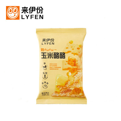 来伊份奶fufu玉米酪酪35g袋装下午茶小吃高钙非油炸膨化食品休闲零食 奶fufu玉米酪酪35g 1袋